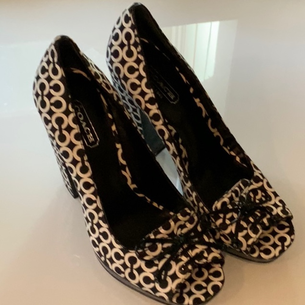 COACH high heel shoes